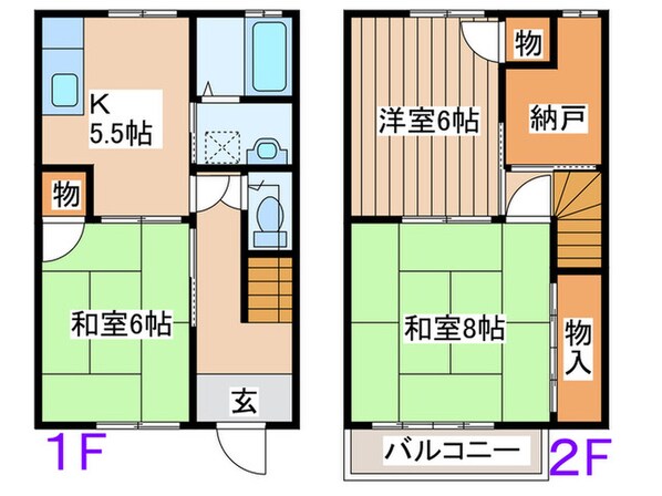 ガ－デンハイツさとうＡの物件間取画像